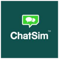 ChatSim logo