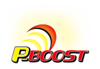 P Boost logo